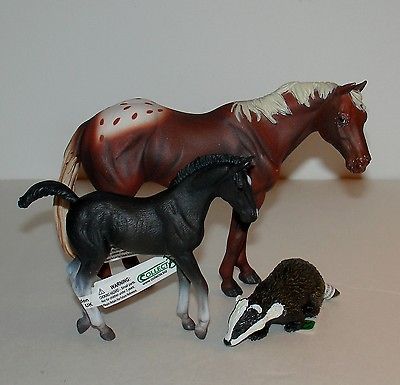 COLLECTA Horse Foal Bager Lot Deborah McDermott Like Schleich Safari