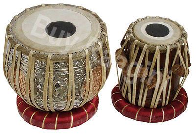 TABLA SET/TWIN COLOR/COPPER BAYAN 3KG/SHEESHAM DAYAN/CUSHION/BAG/IG 31