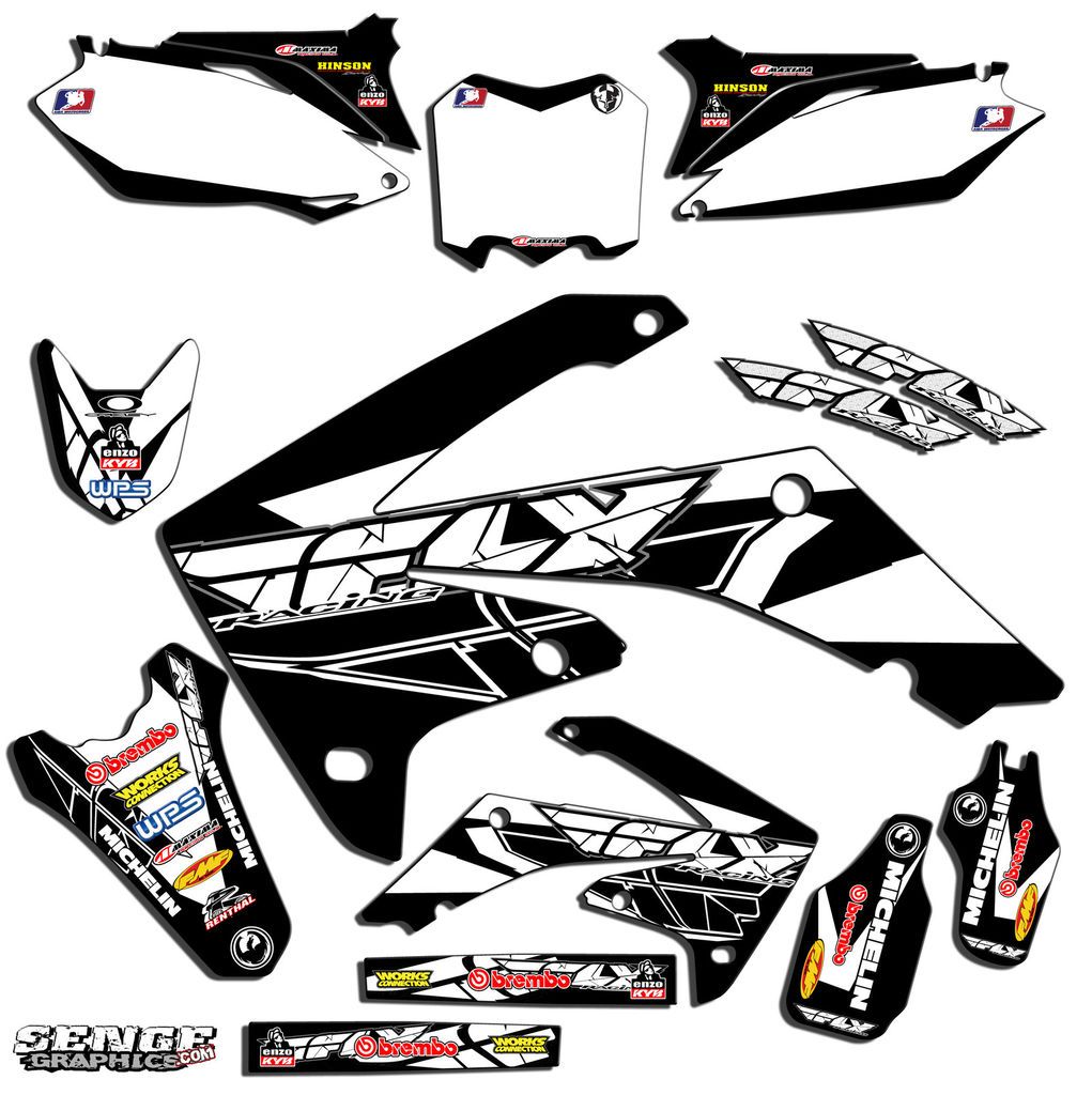 2008 2009 2010 2011 2012 CRF 150F 230F GRAPHICS KIT CRF150F CRF230F