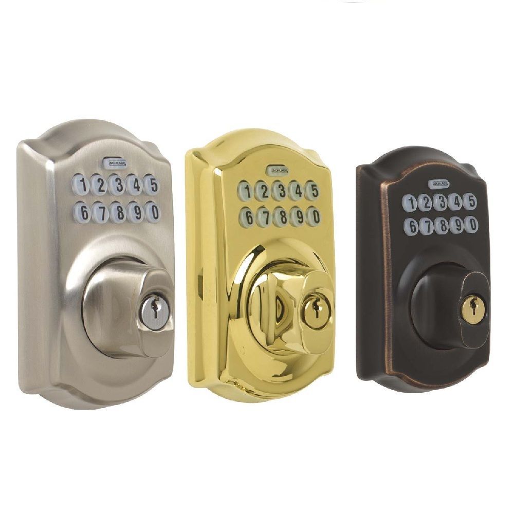 Schlage Deadbolt* BE369 Schlage Link Nexia or use as standard lock