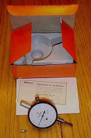 MITUTOYO Dial Indicator / Micrometer .0001 .050 No.2804 10 ( Ex to