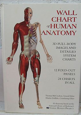 WALL CHART OF HUMAN ANATOMY 24 CHARTS 12 X 17 1/2