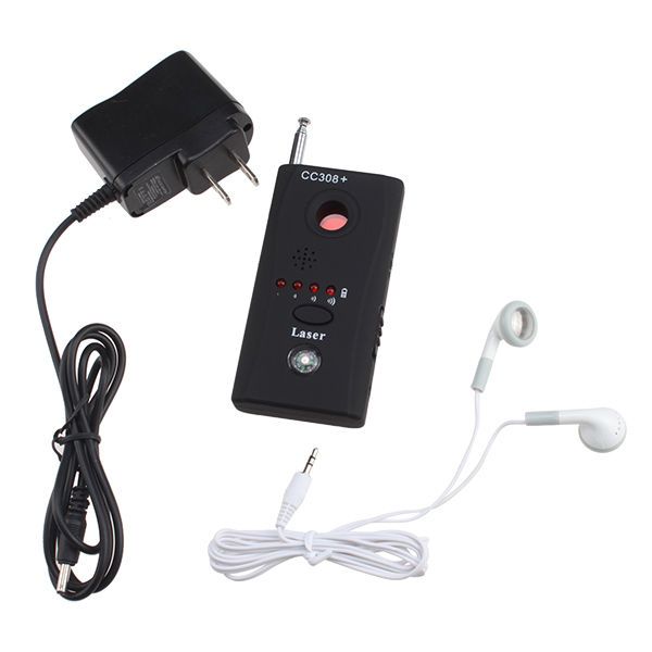 New Anti Spy Signal Bug RF Detector Hidden Camera Laser Lens GSM