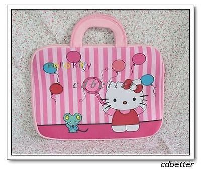 Hello Kitty Notebook Laptop Computer Bags Carrying Case with Handles