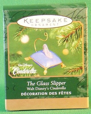 Hallmark The Glass Slipper~Walt Disneys Cinderella~NIB 2001 miniature