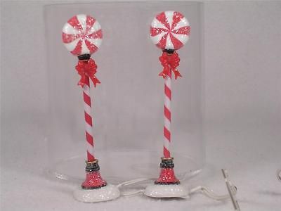 Dept 56 Village Accessory Peppermint Street Lights #4025435 Sample