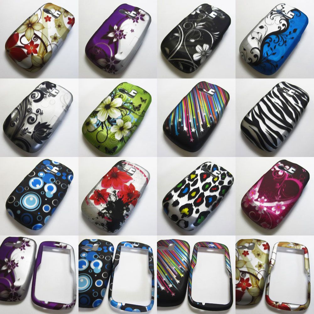 RUBBERIZED PHONE COVER CASE SAMSUNG SCH R355C FREEFORM LINK STRAIGHT