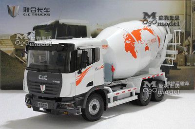 Trucks concrete mixer cement truck Die Cast Model Construction Model