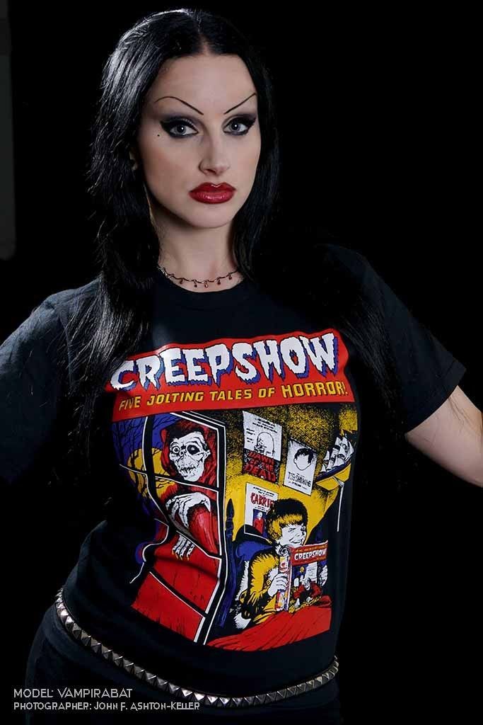 CREEPSHOW T SHIRT SAVINI COMIC HORROR MOVIE 80S CULT