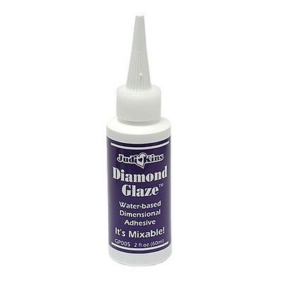 2oz Judikins Diamond Glaze Dimensional Adhesive Beads Glass Arts and