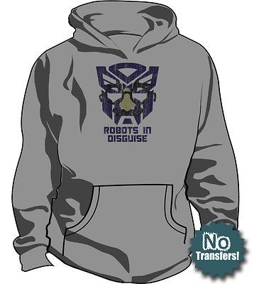 Robots Disguise Funny Geek Transformers Retro Hoodie