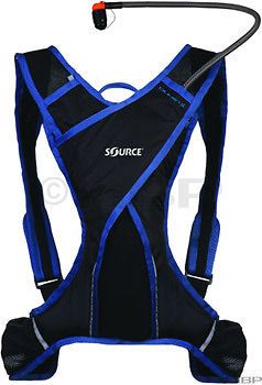 Source Mens Dune Hydration Pack Black/Blue; 50oz