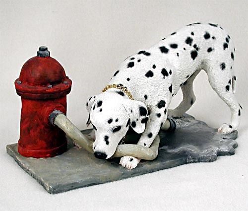 Dalmatian Statue Figurine. Home Decor Yard & Garden Dog Products & Dog