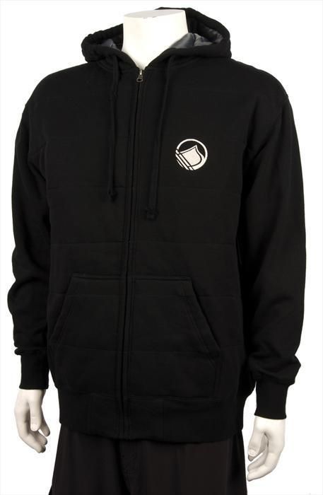 Liquid Force Wakeboard DOWNTOWN Quilted Zipper Fleece Swetshirt Hoody