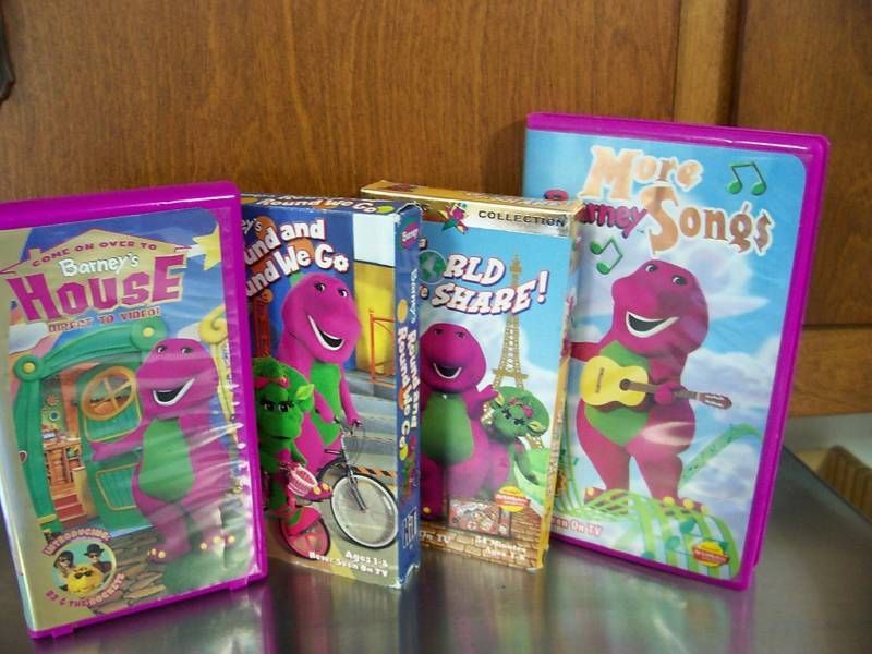 Barney & Friends SONGS FROM THE PARK (VHS, 2003) Very Good Condition on ...