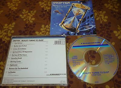 DRIFTER Reality Turns To Dust CD razor testament exodus coroner