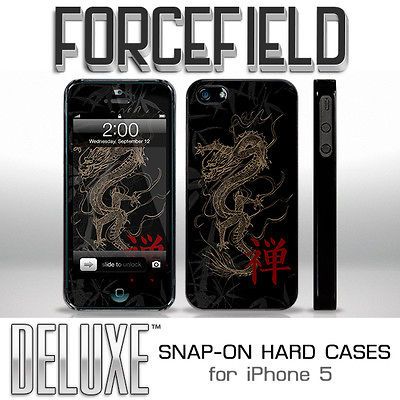 Dragon Zen black hard plastic snap on case cover skin for Apple iPhone