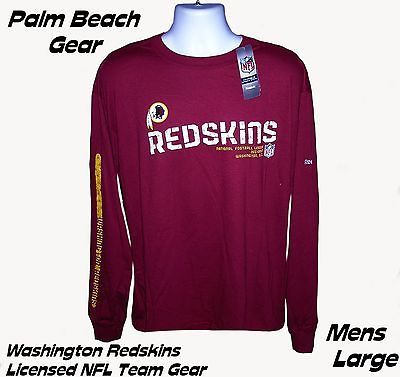 WASHINGTON REDSKINS ON FIELD NFL L/S TEElg.HO T LISTINTRO