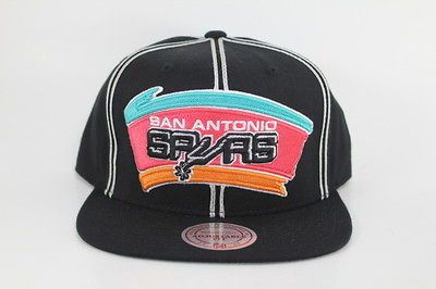 NEW SAN ANTONIO SPURS SNAPBACK ERA VINTAGE RETRO NESS ERA DON C PARKER