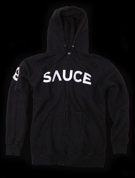 Sauce Hockey Money Clip Hoodie Black Sweatshirt X Large NHL Hockey