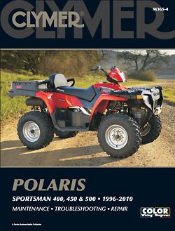 Clymer Repair Manual POLARIS 500 Sportsman Touring 2008