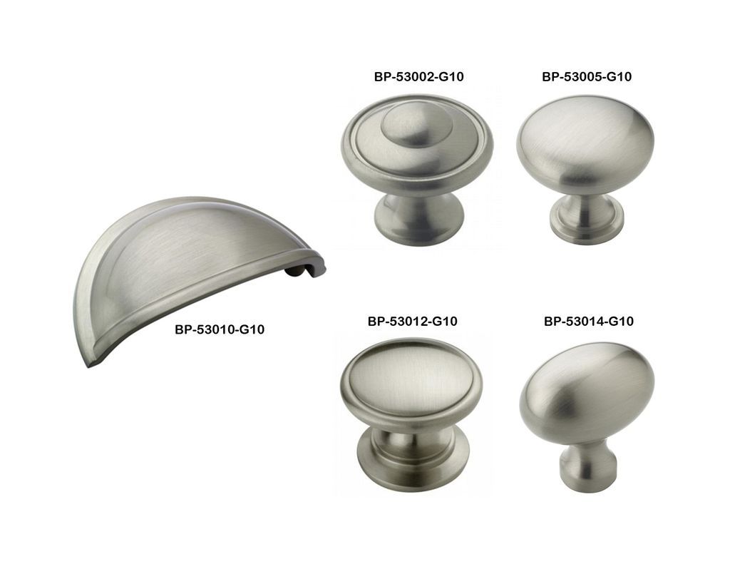 Amerock Satin Nickel Drawer Cabinet Hardware Knobs & Bin Pulls