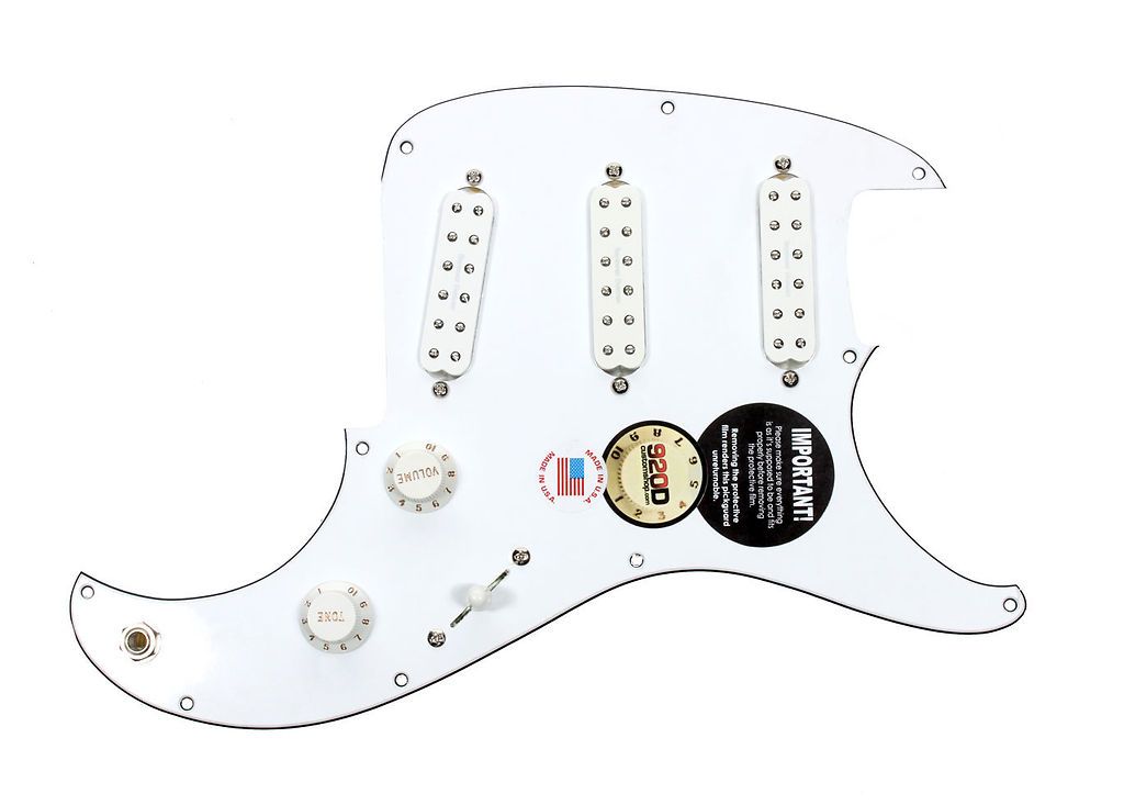 II (Long Type) Loaded Pickguard with Seymour Duncan JBjr pickups