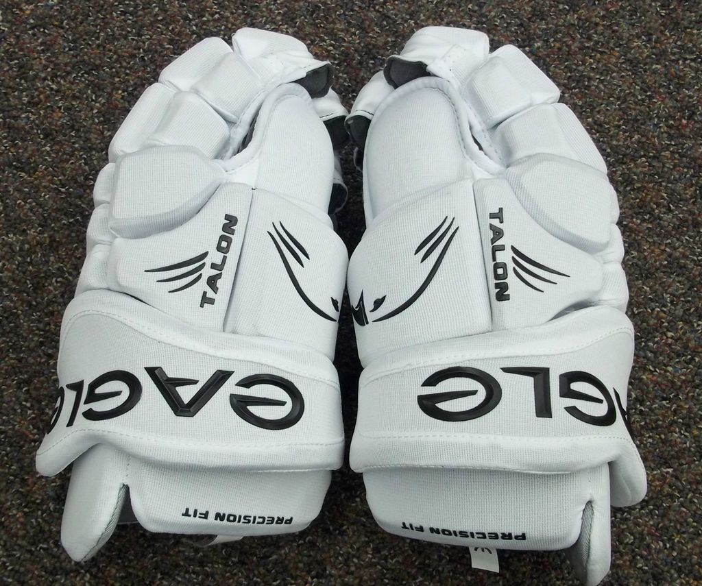 Eagle Talon 50 Hockey Gloves   White 13 or 14   NEW