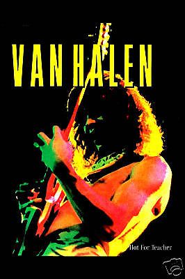 eddie van halen poster