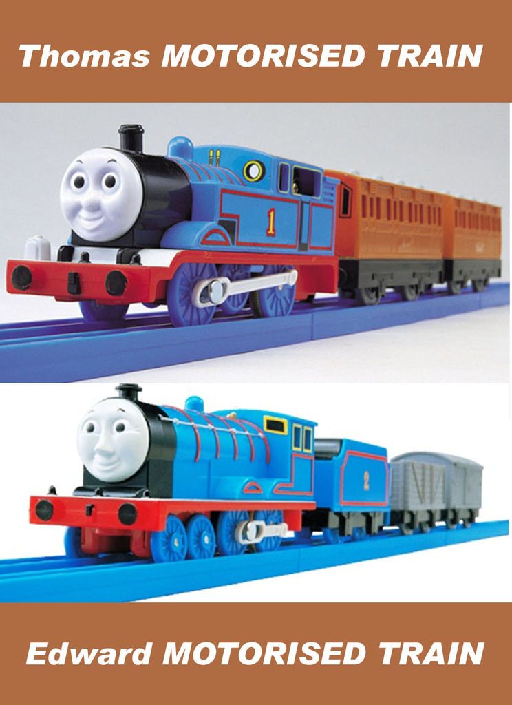 TRACKMASTER THOMAS And Friends MOTORISED Engine TRAIN Thomas & Edward