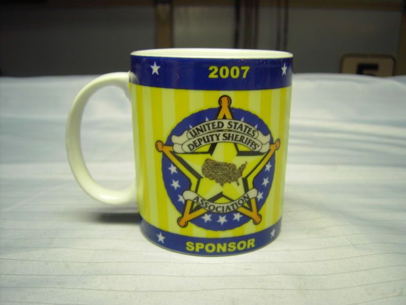 2007 UNITED STATES DEPUTY SHERIFFS ASS. Ceramic Mug