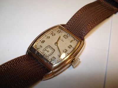 elgin art deco watch