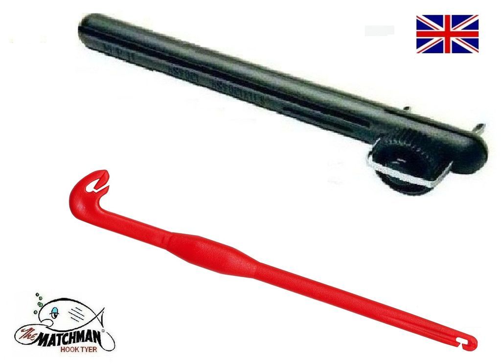 MATCHMAN HOOK TYER WITH RED LOOP TYER / SLAMMO DISGORGER COMBO