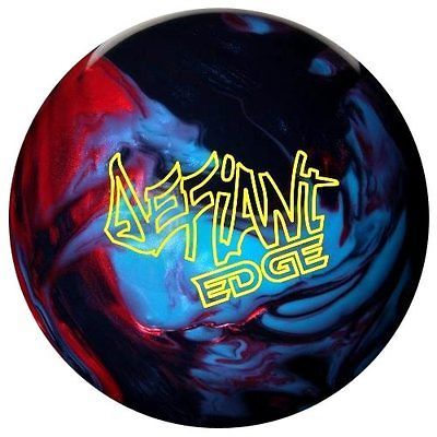 BOWLING BALL DEFIANT EDGE RED BLACK ELECTRIC BLUE 12 13 14 15 16 LBS