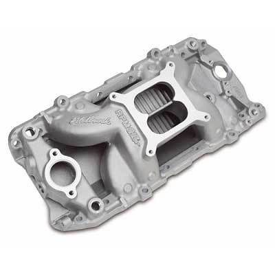 Edelbrock 7561 BB Chevy Performer RPM Air Gap Manifold