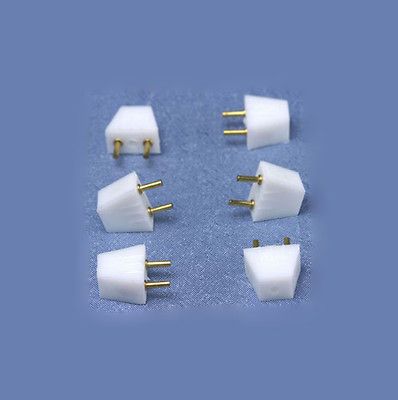 12 volt Dollhouse Miniature 6 Pack Male Plugs #A019020