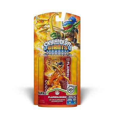 Skylanders GIANTS VARIANT EXCLUSIVE GOLD FLAMSLINGER   RARE & LIMITED