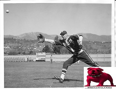 1940 Babe Herman outfielder for Hollywood Stars Los Angeles California