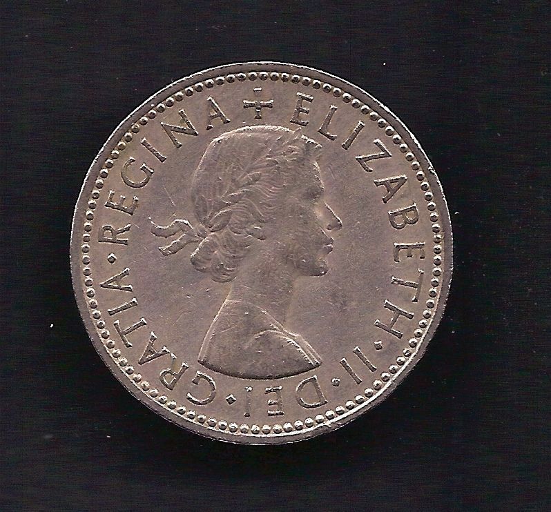 UK Great Britain 1 Shilling 1963 Coin KM# 904 Lot G7