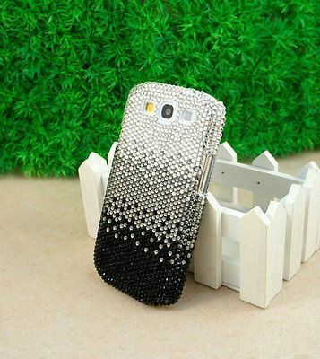 Rainbow Swarovski Bling Hard Back Case for Samsung Galaxy S3 I9300