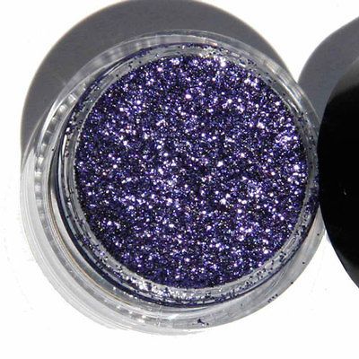 Glitter Cream, 50 Violet, 4g Clear Pot, by Masquerade