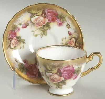 Royal Chelsea GOLDEN ROSE Cup & Saucer 8221330