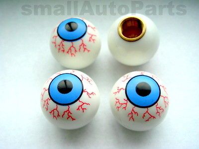 car truck bike ***EYE BALL*** tire/wheel air valve stem CAPS