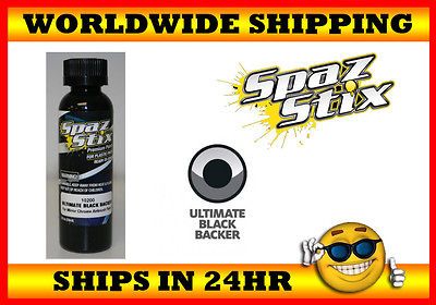 Spaz Stix SZX10200 ULTIMATE BLACK BACKER FOR MIRROR CHROME Airbrush