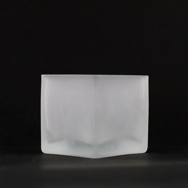 120 Frosted Glass 5cm Square event party table tealight candle holder