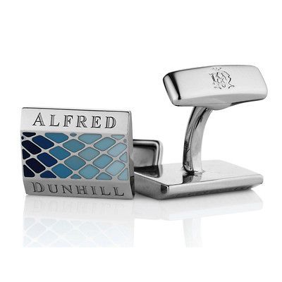 Dunhill Facet Sky Blue Cufflinks (NEW)  JNR3291K