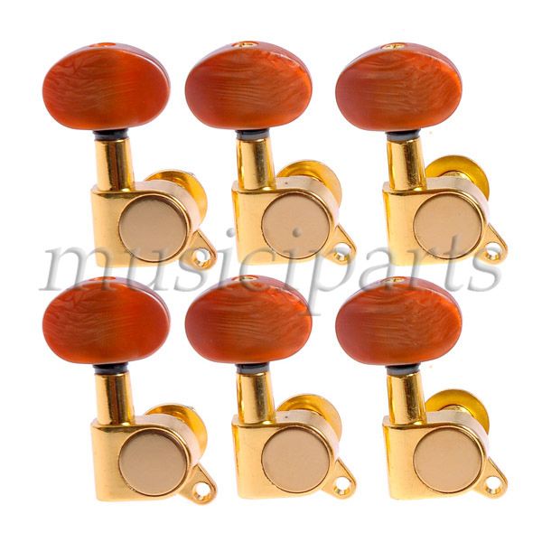 6R LAP STEEL GUITAR STEEL ACOUSTIC GUITAR GOLDEN STRING TUNING PEGS