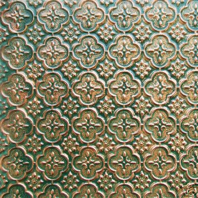 WC20 Patina Copper PVC Backsplash