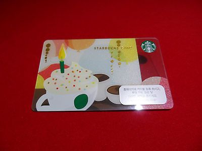 Starbucks KOREA My Starbucks Rewards 1th Anniversary Card