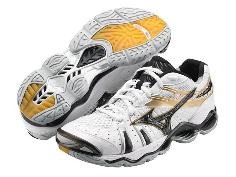 Mizuno Wave Tornado 7 Volleyball Pro Shoes Mens White Black Free Ship